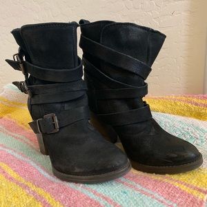 Steve Madden Yale leather boots